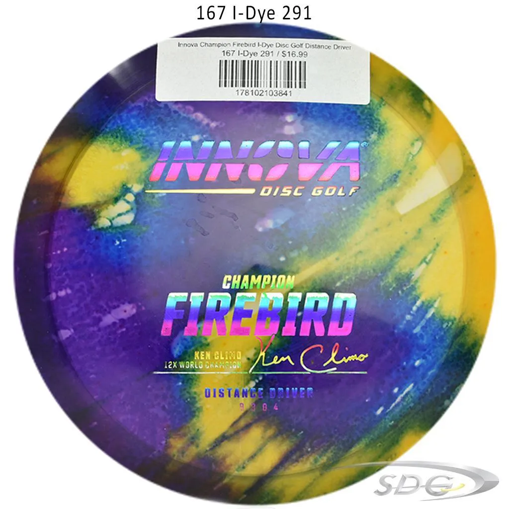 Innova Champion Firebird I-Dye Disc Golf Distance Driver