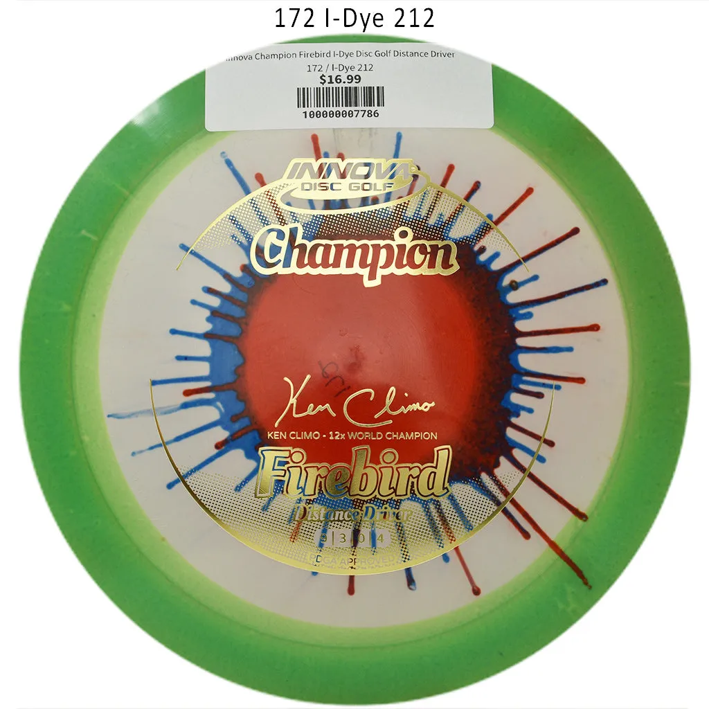 Innova Champion Firebird I-Dye Disc Golf Distance Driver