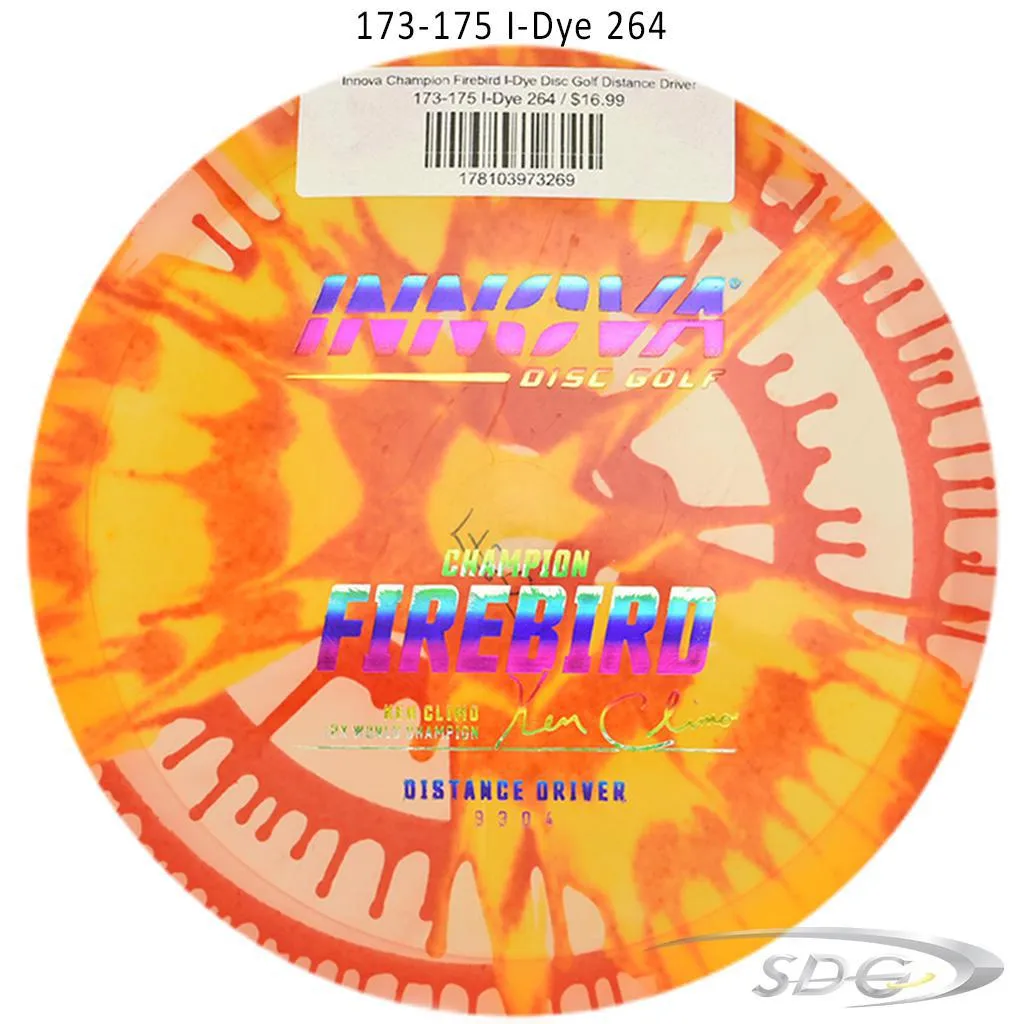 Innova Champion Firebird I-Dye Disc Golf Distance Driver