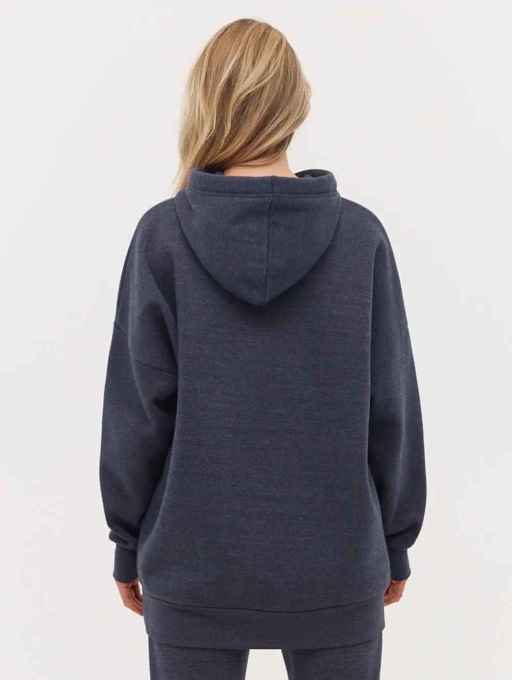 Ivyisla Longline Deboss Hoodie