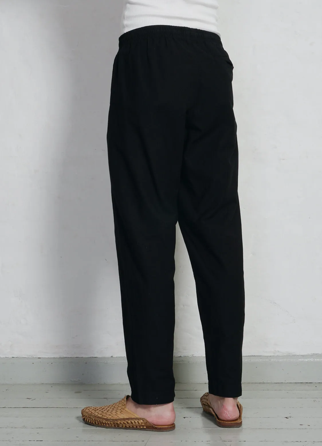 JIM | Casual Drawstring Trousers | Black