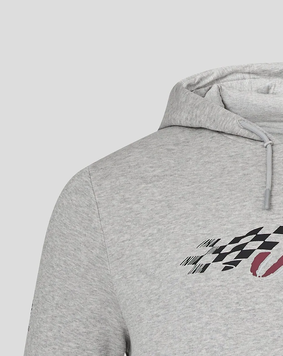 Joe Gibbs Racing Lifestyle Hoodie - Gray/Black