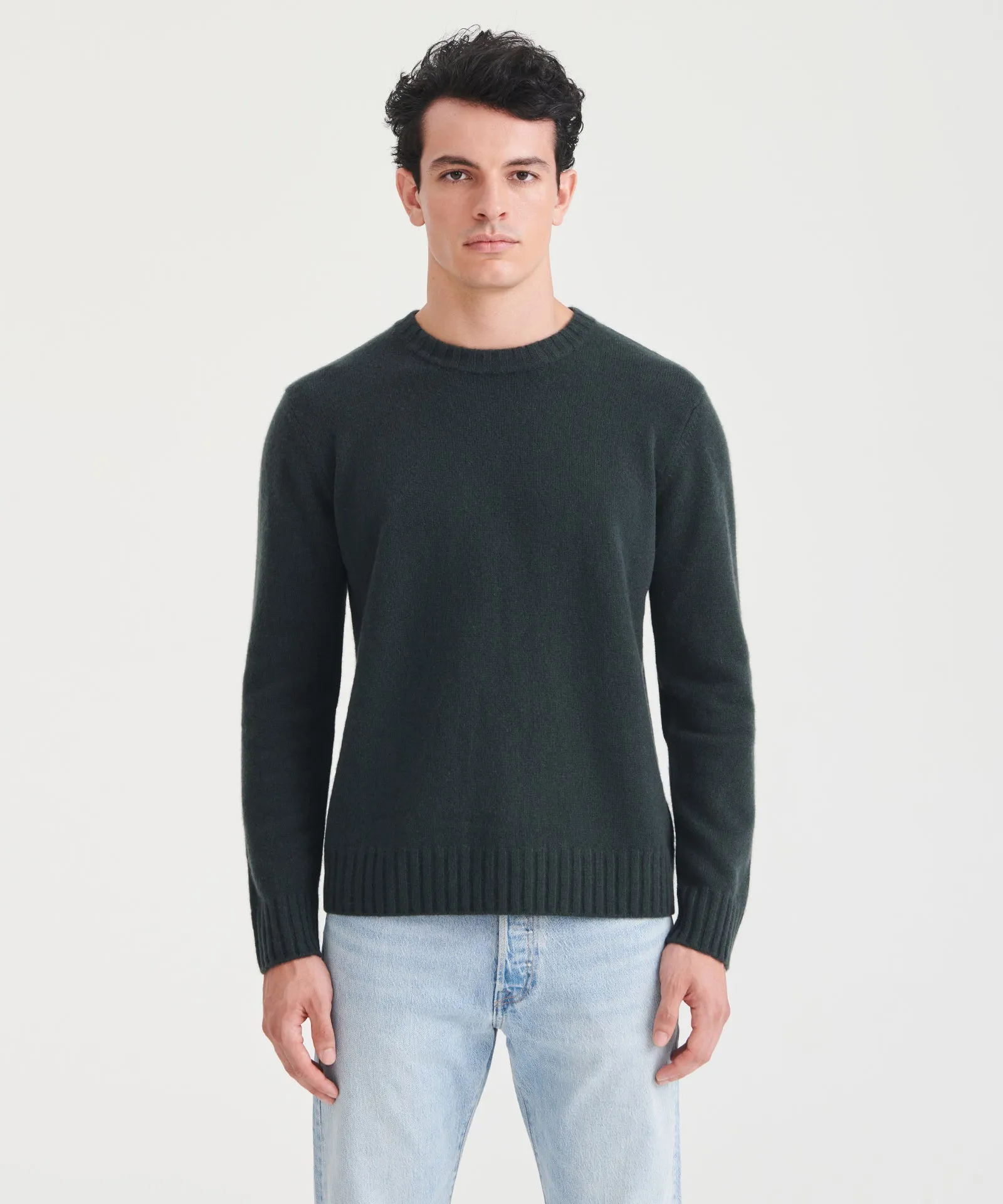 Luxe Cashmere Crewneck Sweater