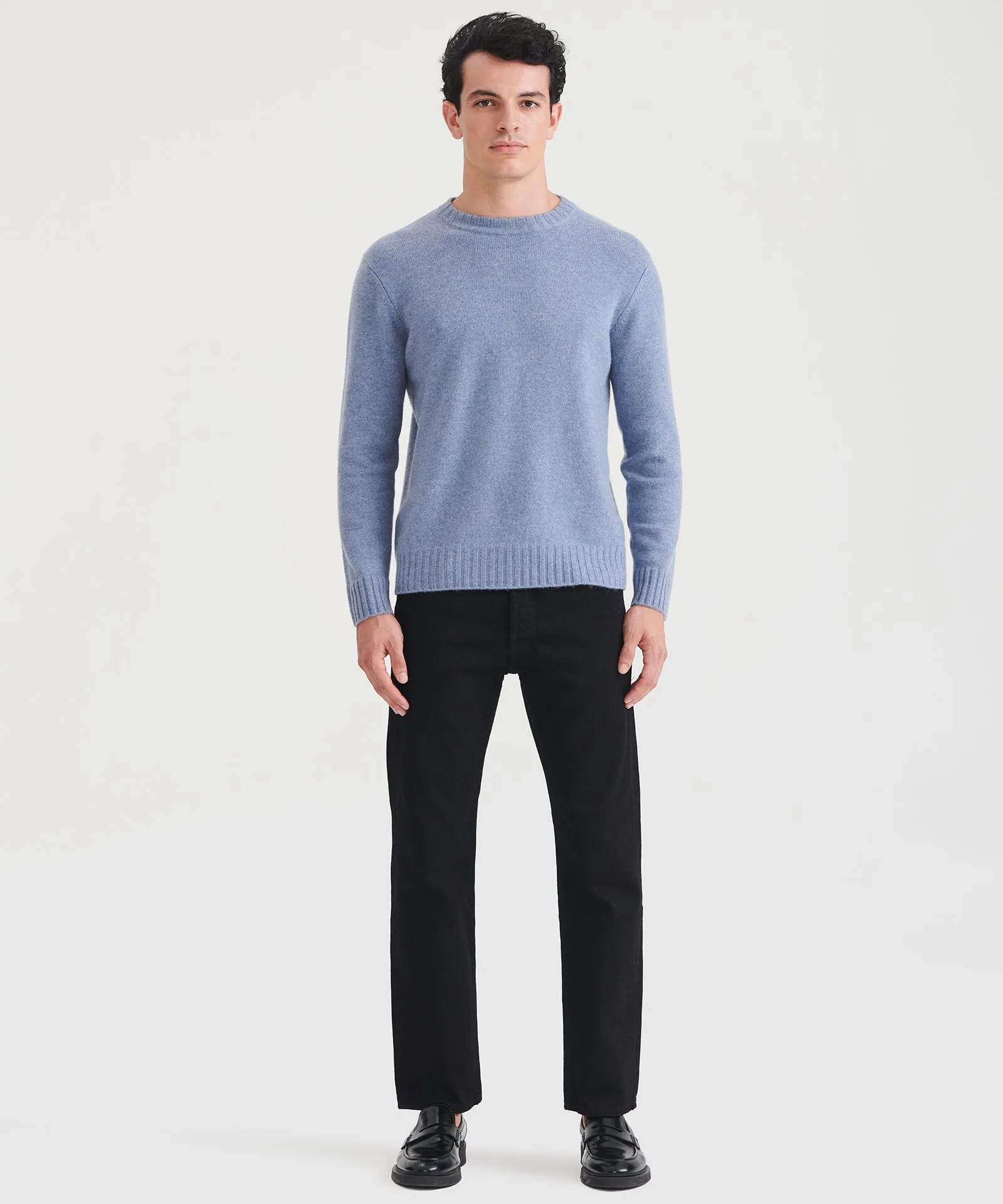 Luxe Cashmere Crewneck Sweater