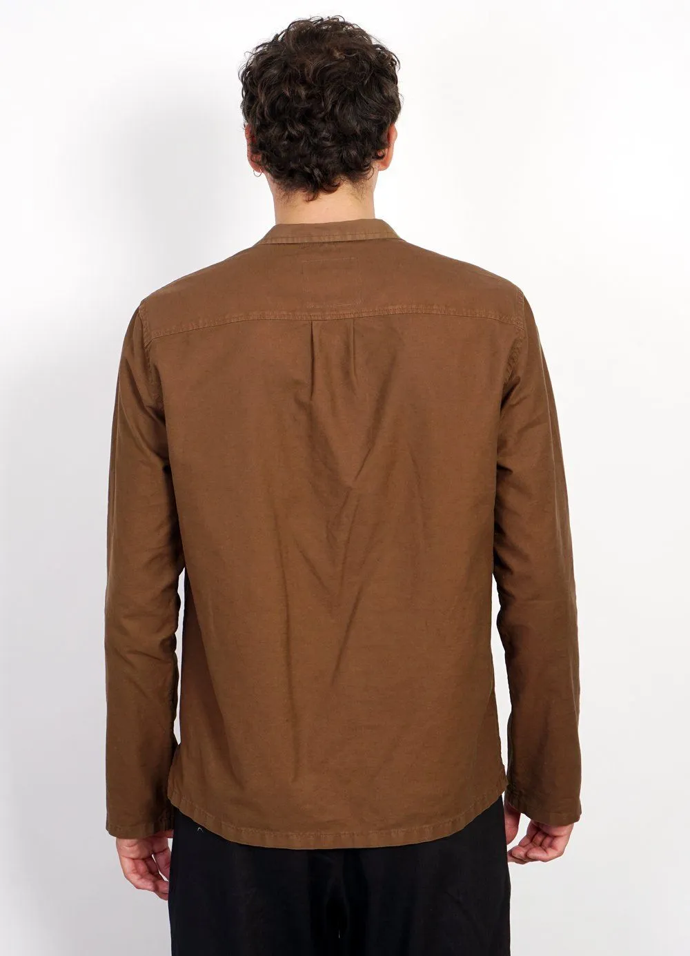 MARIUS | Casual Pull On Shirt | Nut