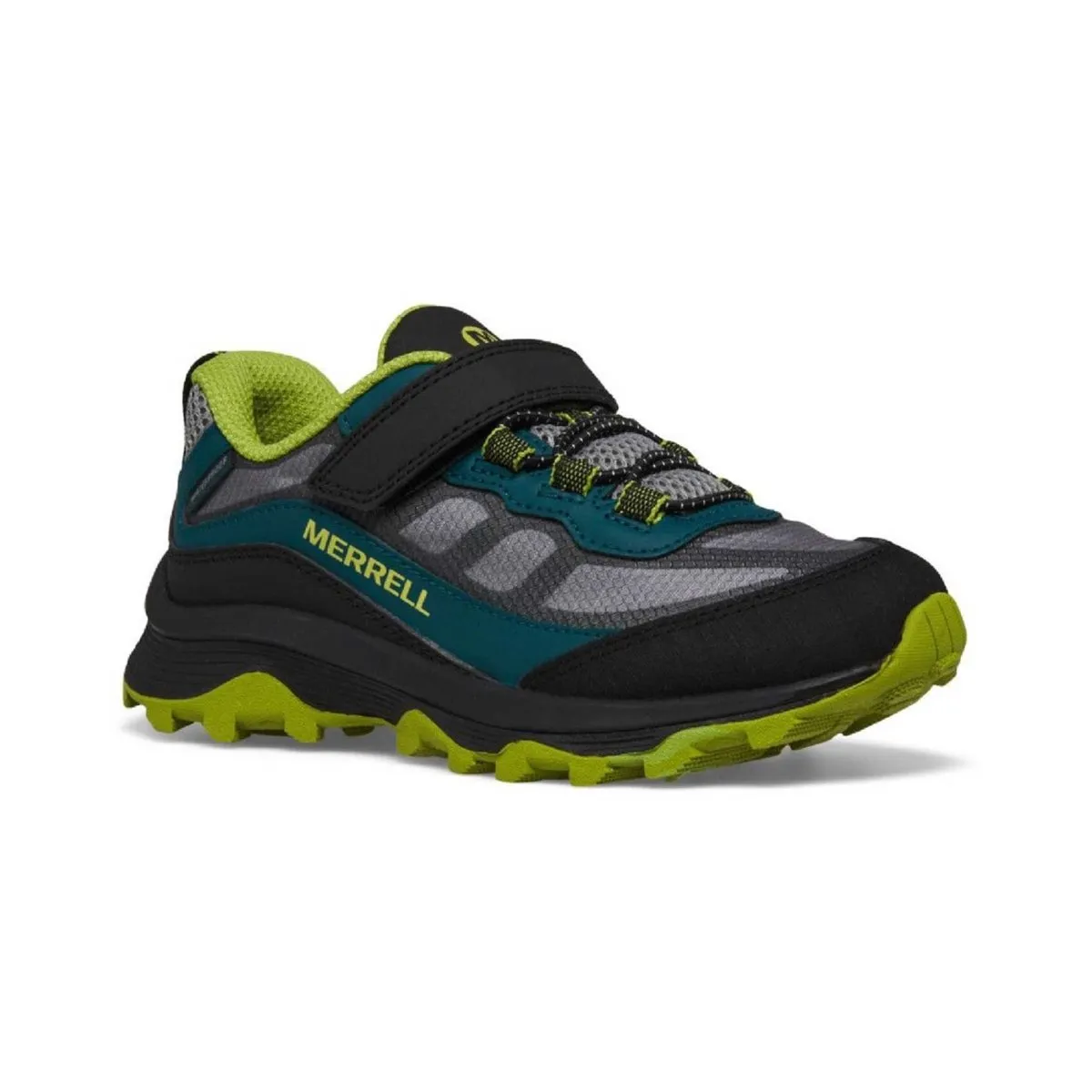 Merrell Boy's Moab Speed Low Green/Black Waterproof