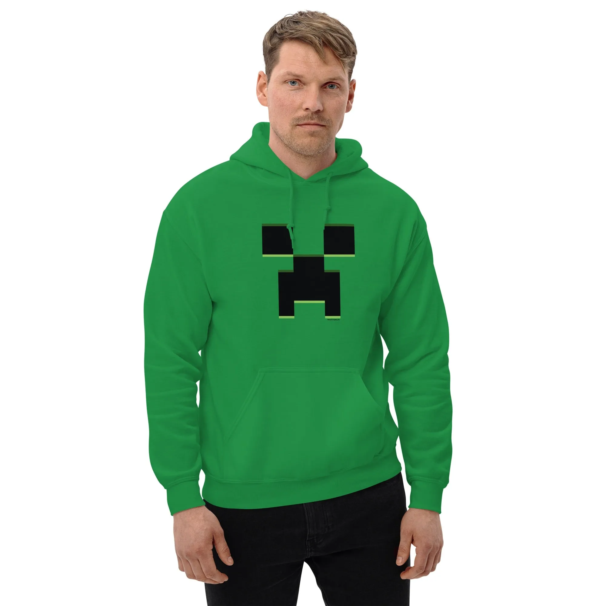 Minecraft Creeper Adult Hoodie