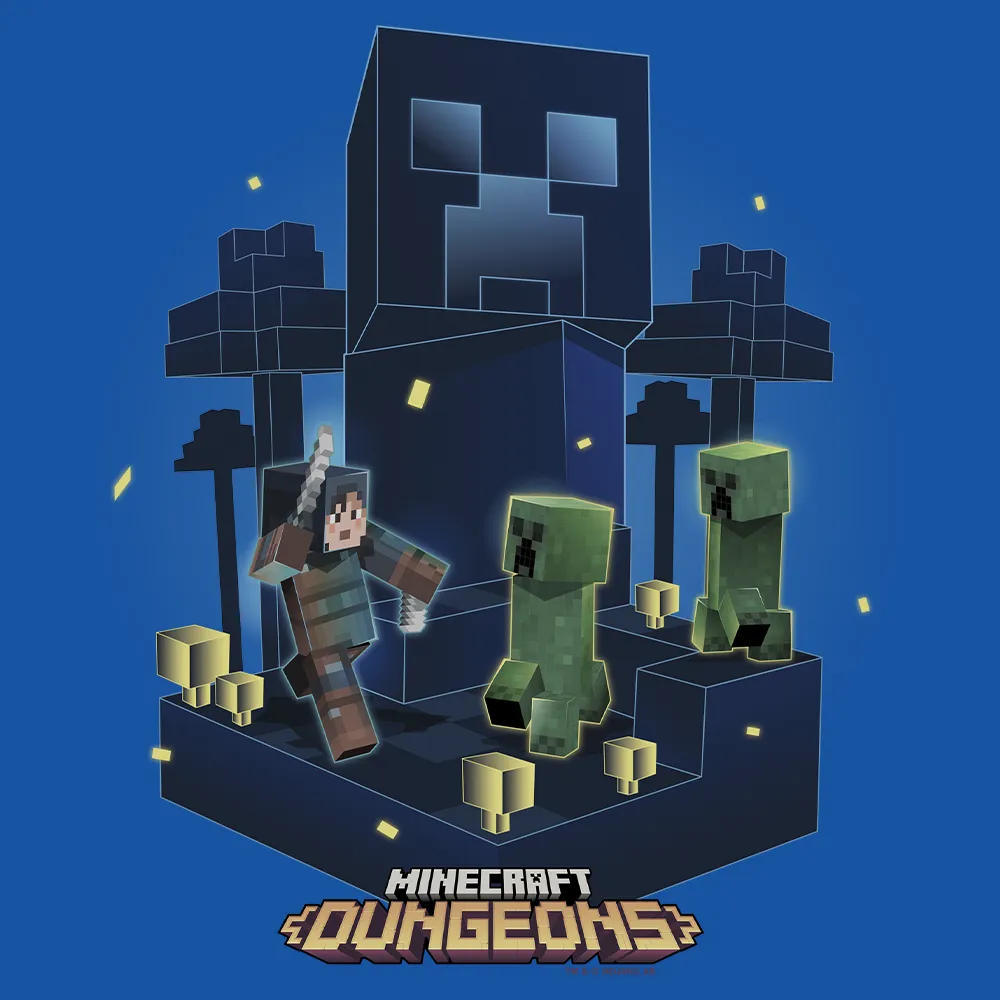 Minecraft Dungeons Creeper Kids Hoodie