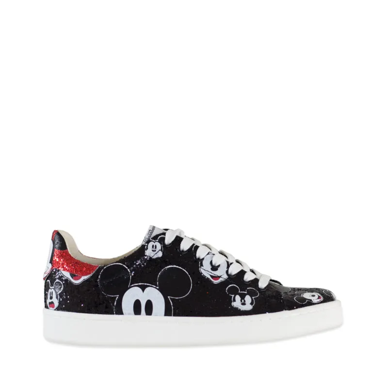 MOA SNEAKERS MD149 MICKEY MOUSE DISNEY GLITTER