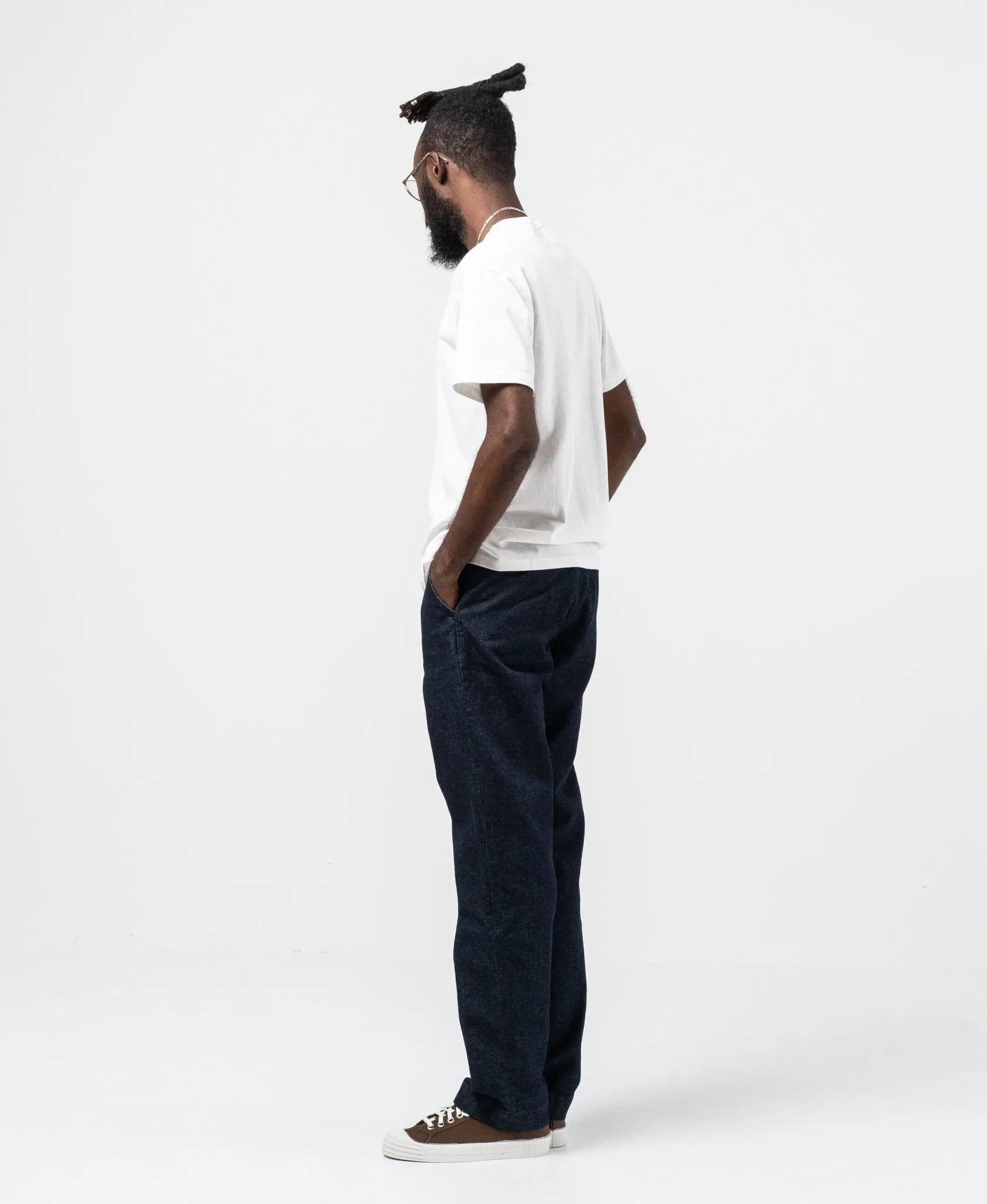 Modern Military Denim Trousers