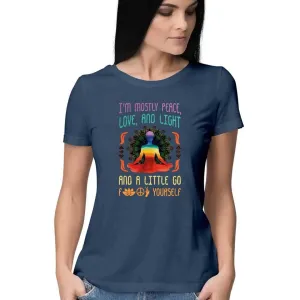 Mostly Saint Round Neck T-shirt for women