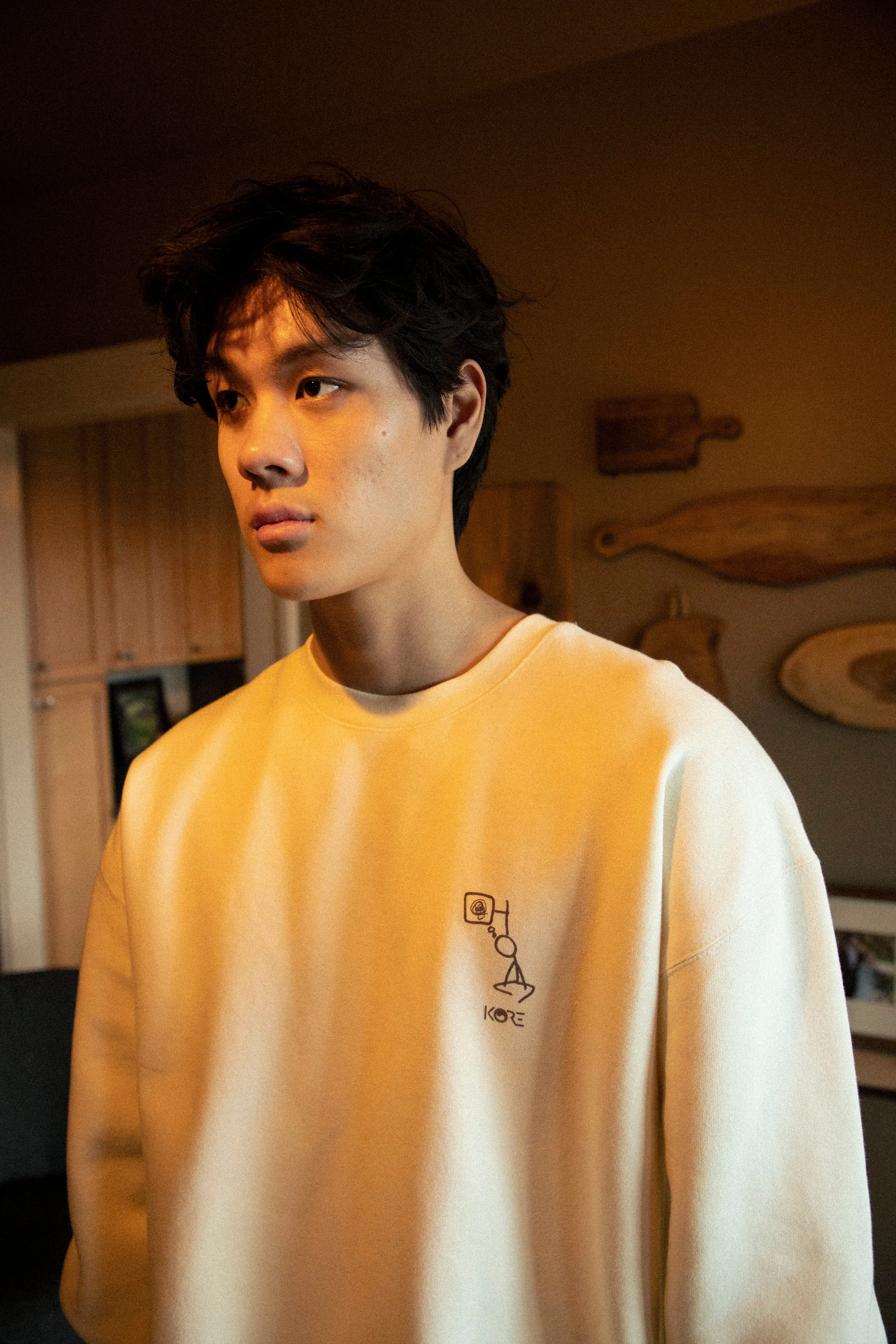 MUNG DAY CREWNECK (CREAM)