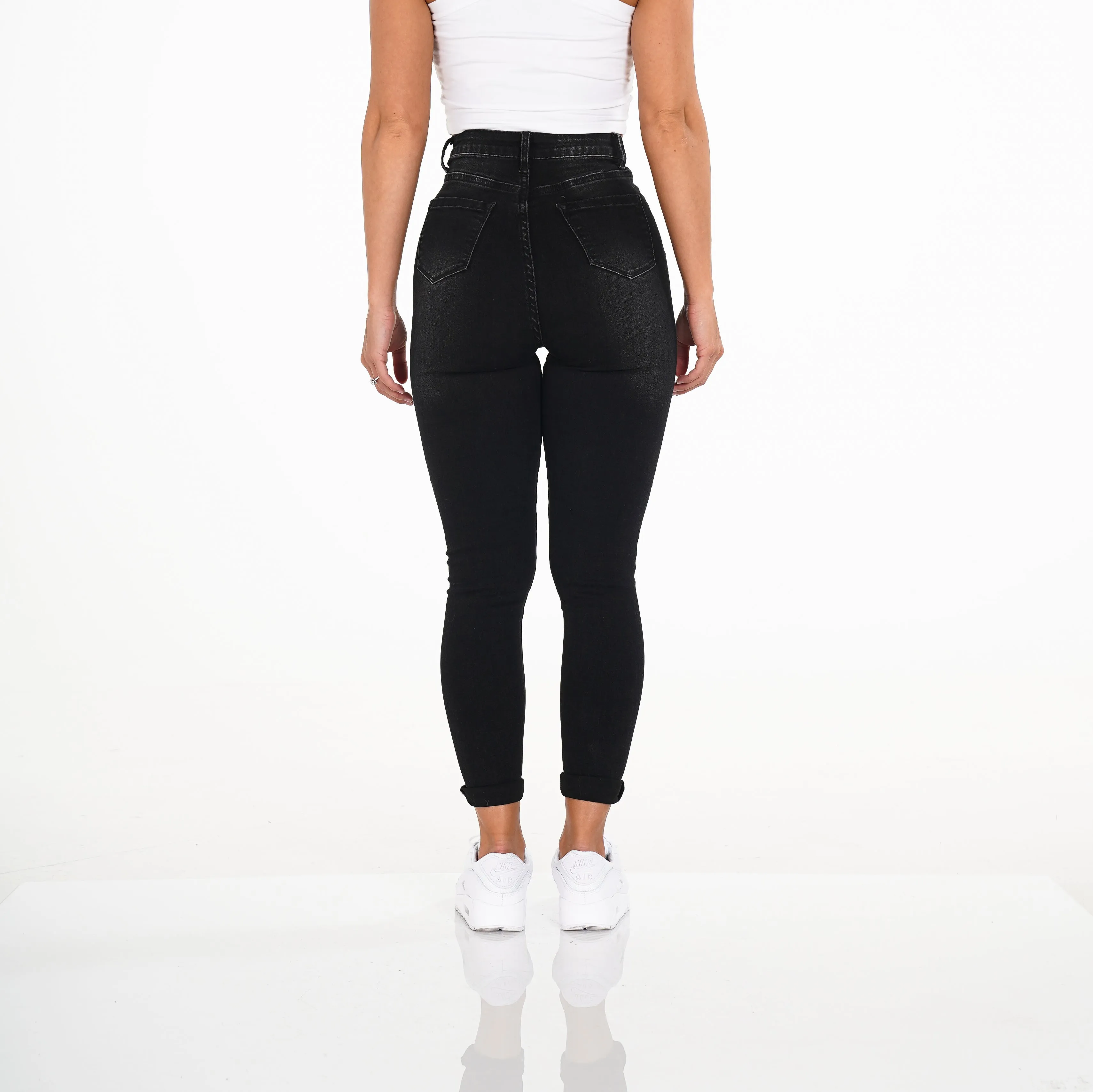 Navishape Black Jeans