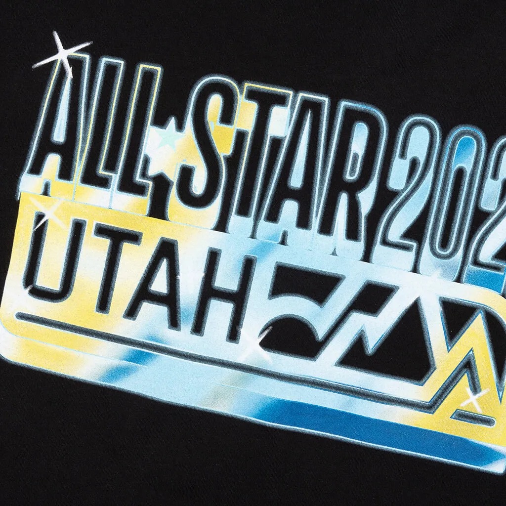 NBA ASG Chrome Tee - Black