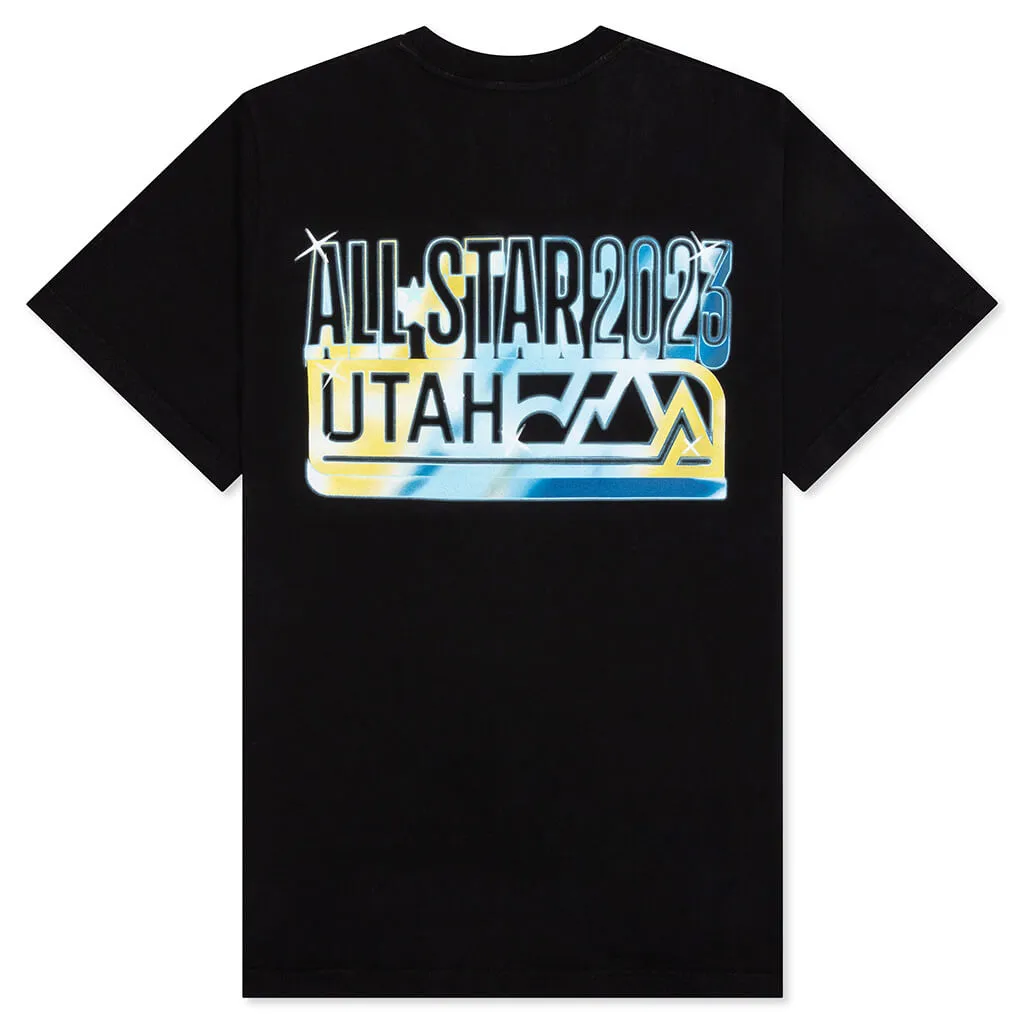 NBA ASG Chrome Tee - Black