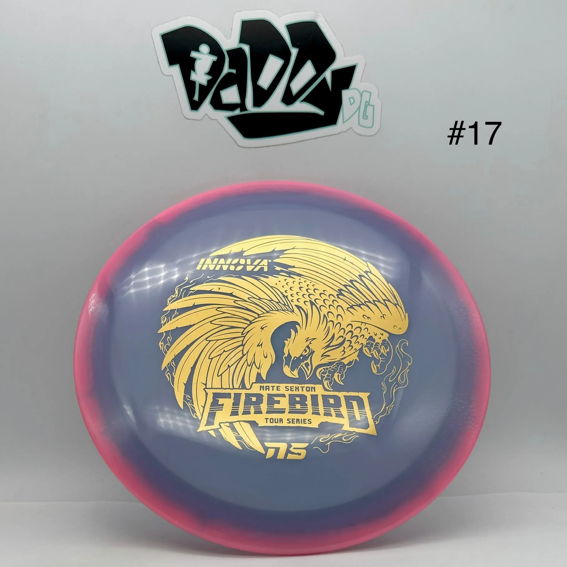 ***NEW Innova Glow Halo Champion  Firebird with Nate Sexton 2023 Tour Series Stamp