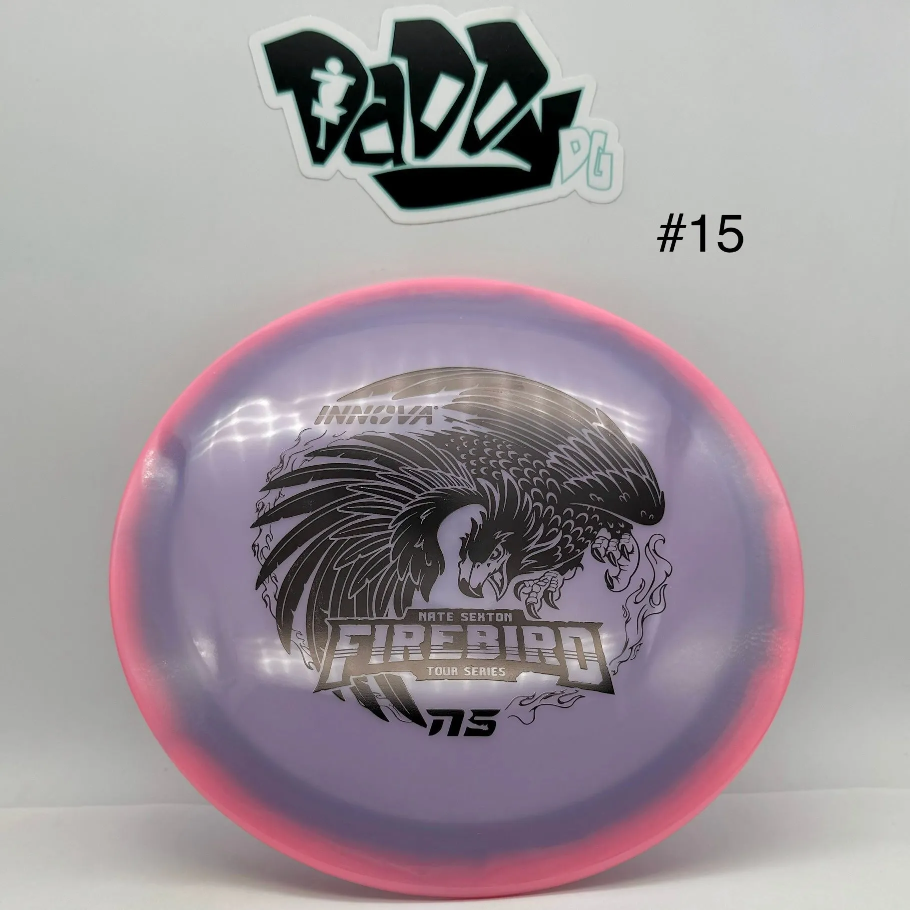 ***NEW Innova Glow Halo Champion  Firebird with Nate Sexton 2023 Tour Series Stamp