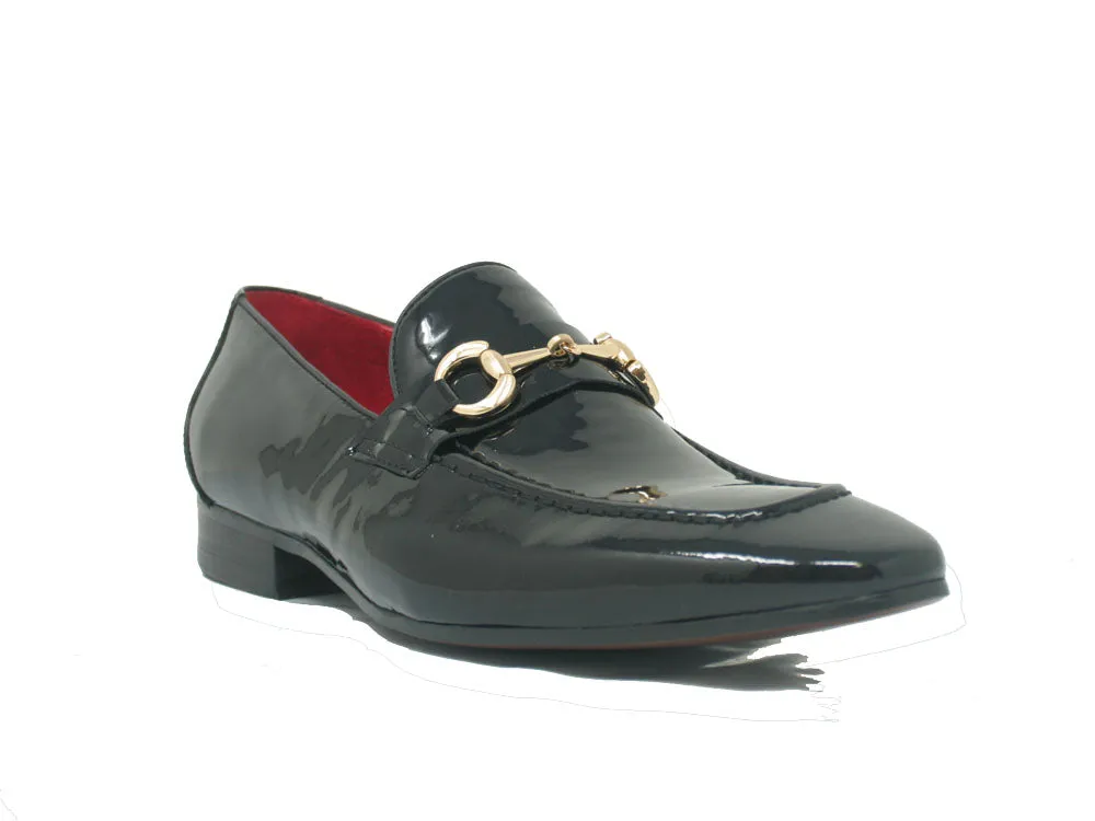 Patent Leather Horse Bit Loafer