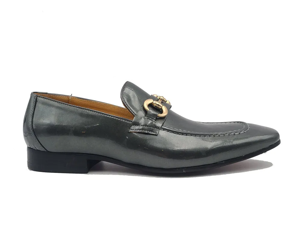 Patent Leather Horse Bit Loafer