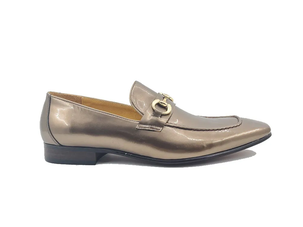 Patent Leather Horse Bit Loafer