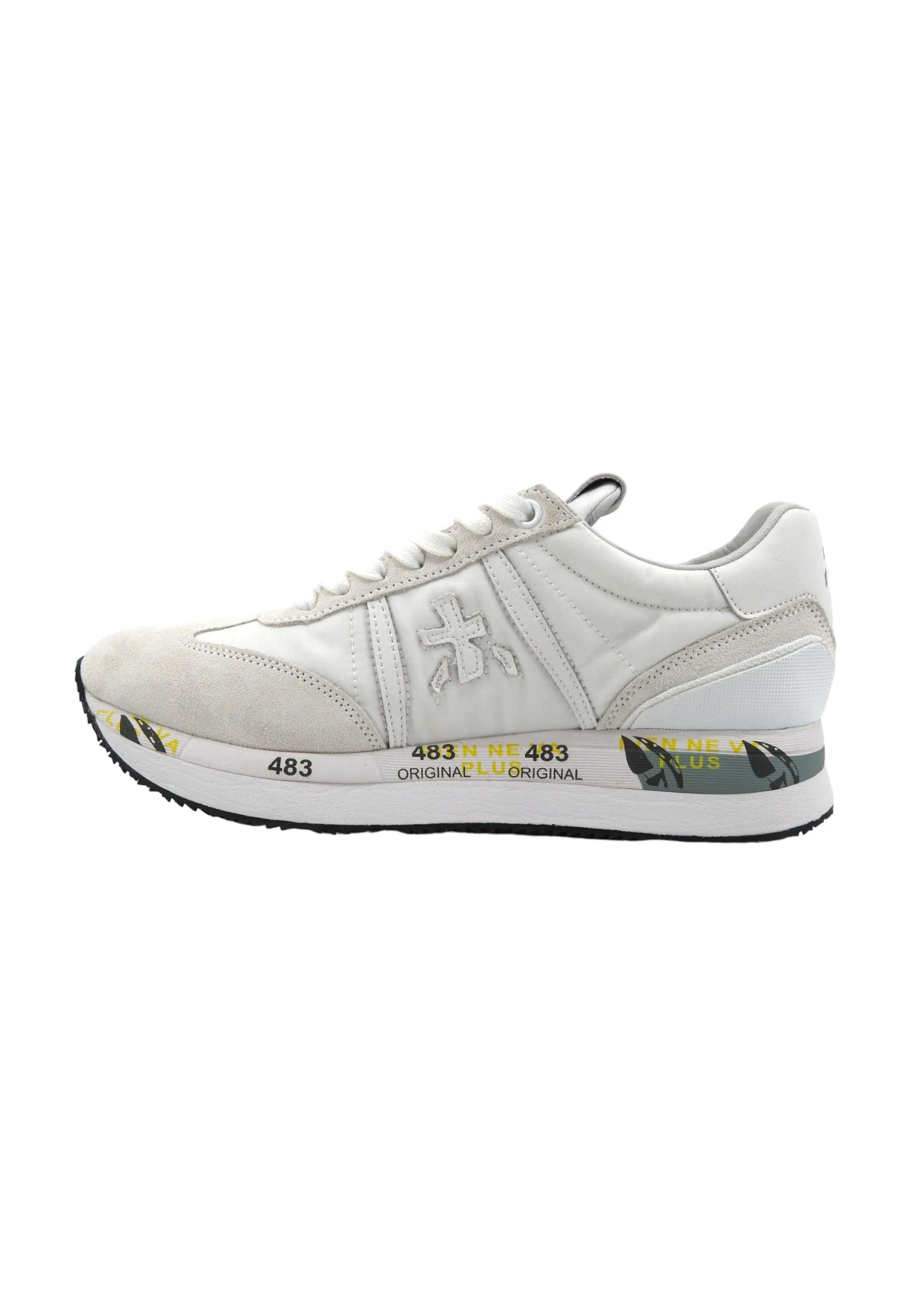 PREMIATA Sneaker Donna White Grey CONNY-5617