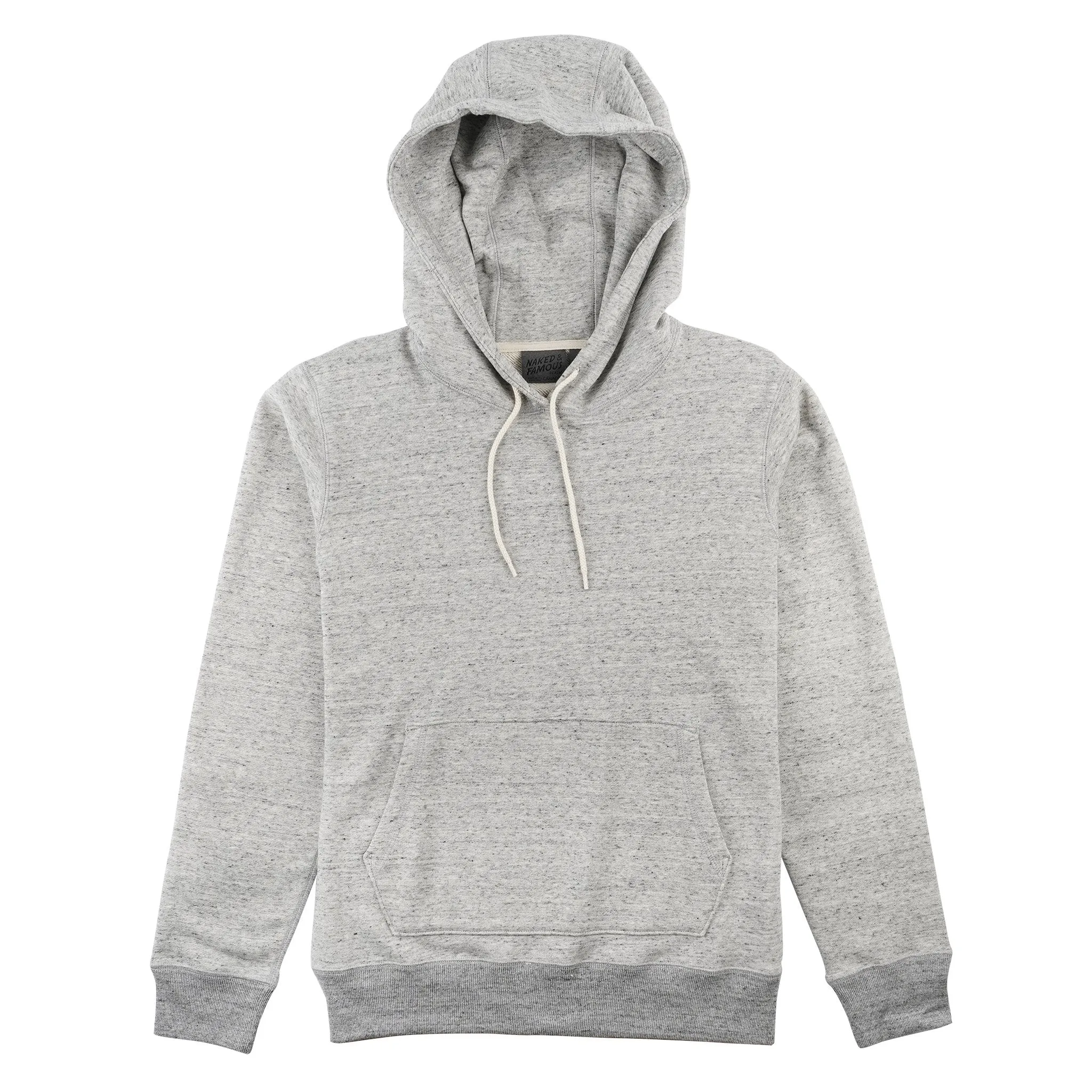 Pullover Hoodie - Heavyweight Terry - Grey