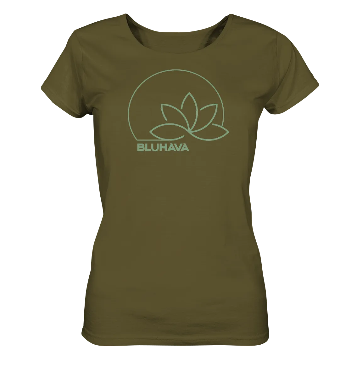 "Sunset Lotus" - Damen Premium Organic Shirt