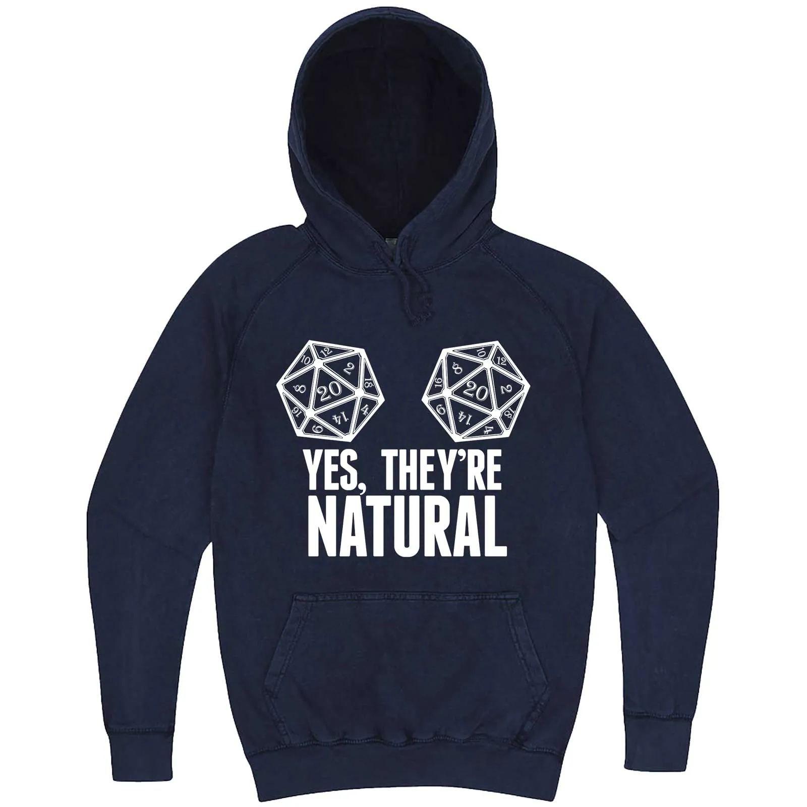 "Yes They're Natural" hoodie