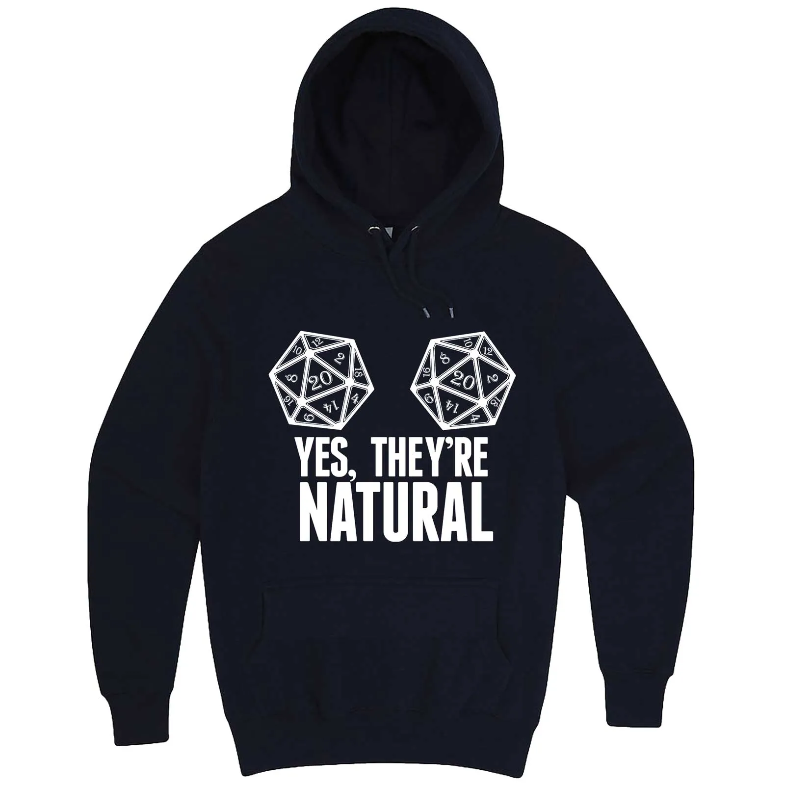 "Yes They're Natural" hoodie