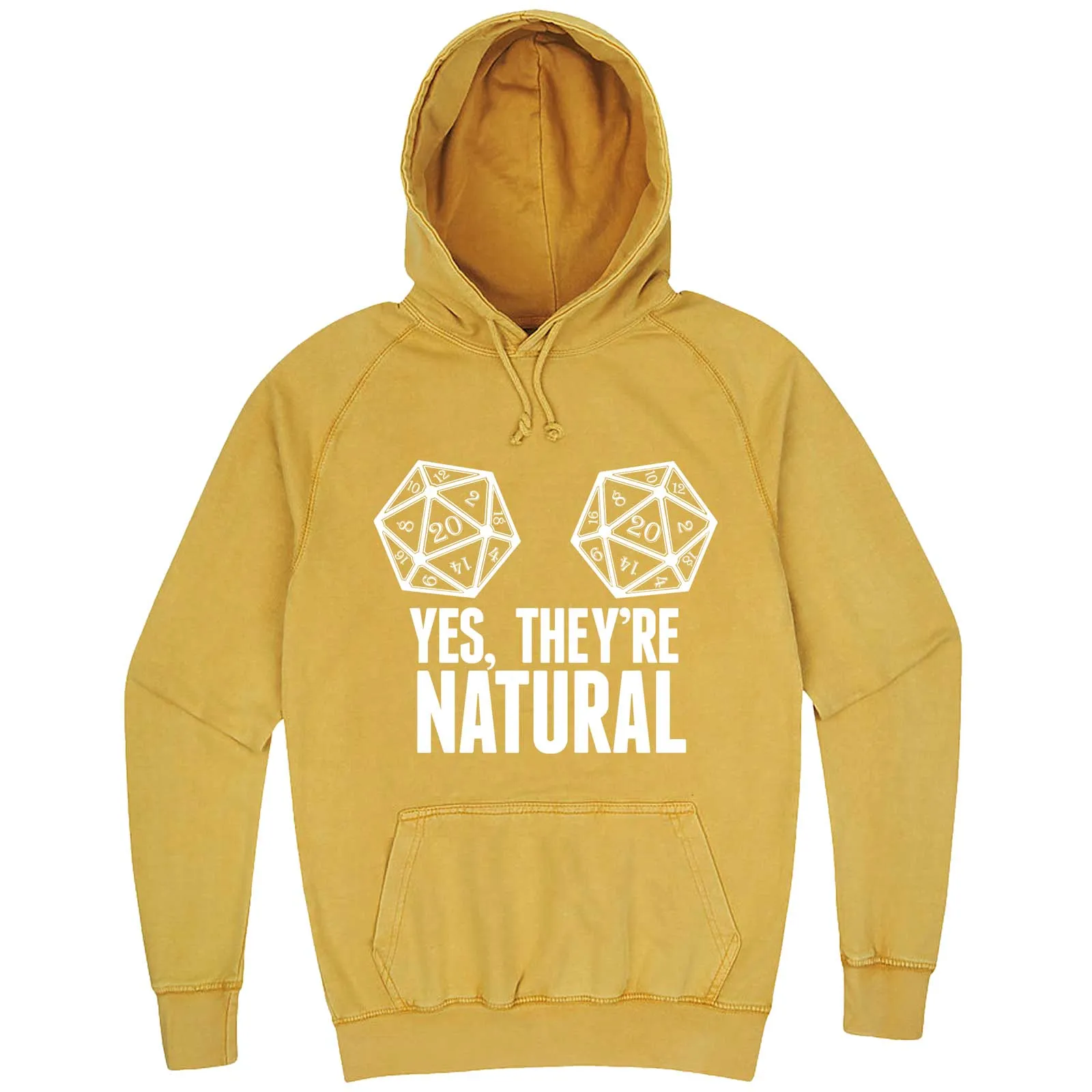 "Yes They're Natural" hoodie