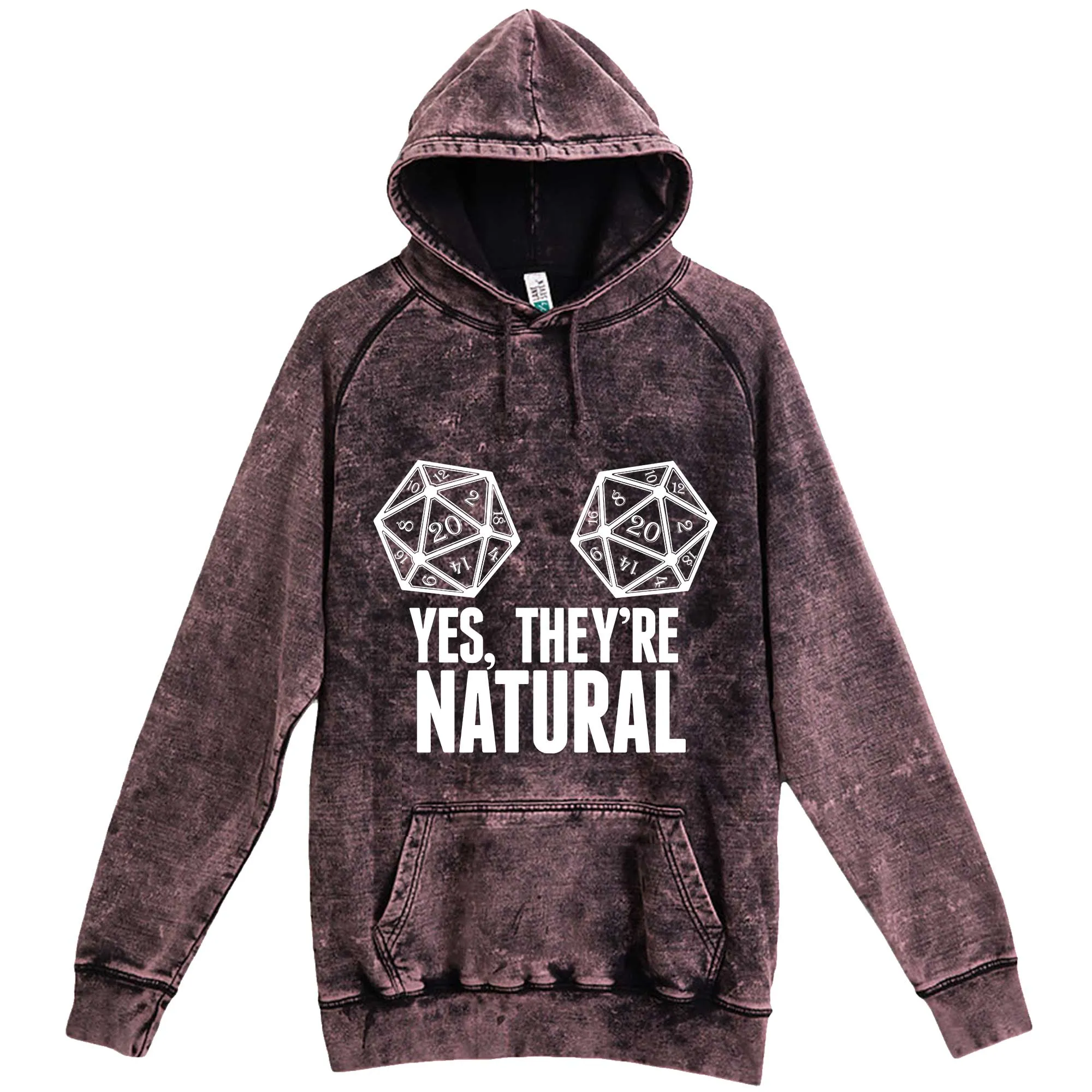 "Yes They're Natural" hoodie