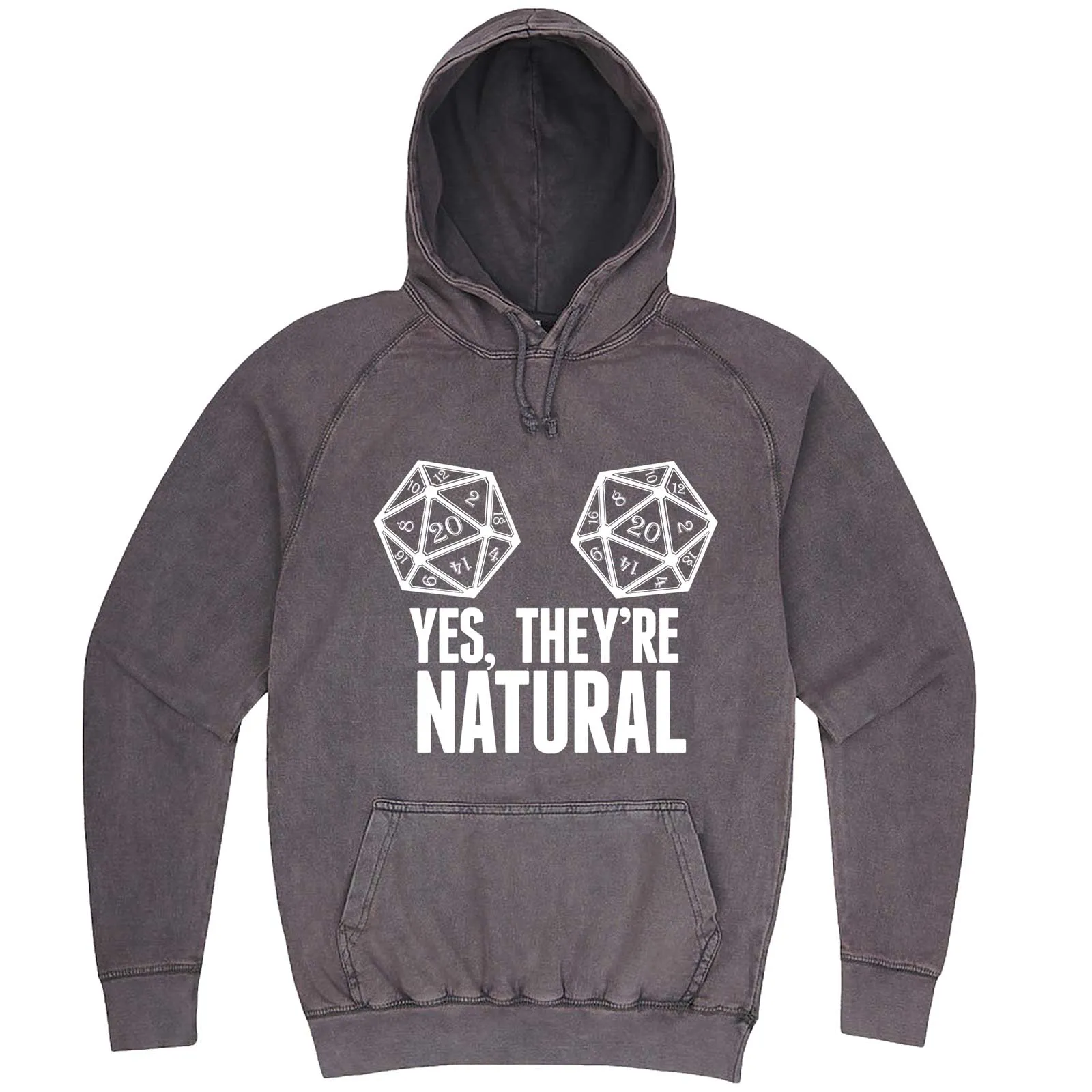 "Yes They're Natural" hoodie