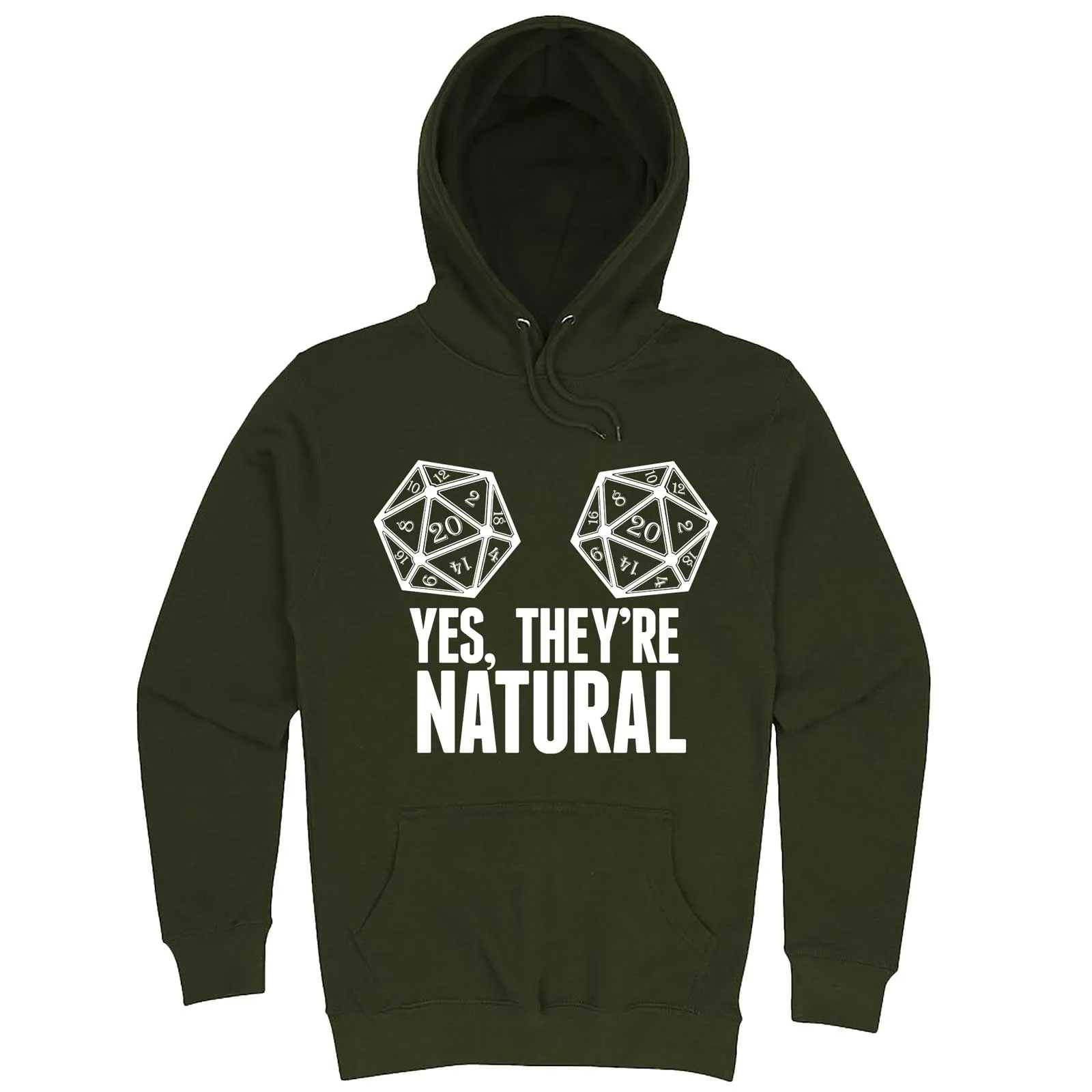 "Yes They're Natural" hoodie