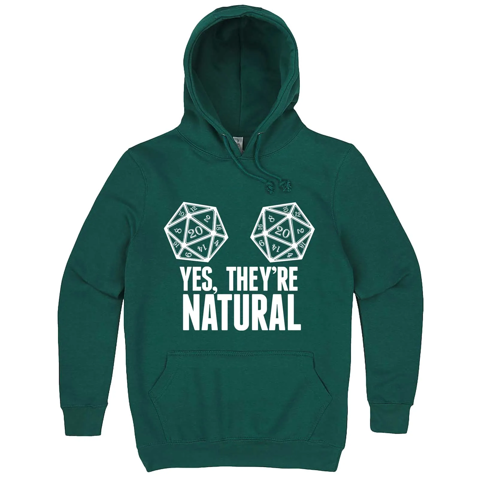 "Yes They're Natural" hoodie