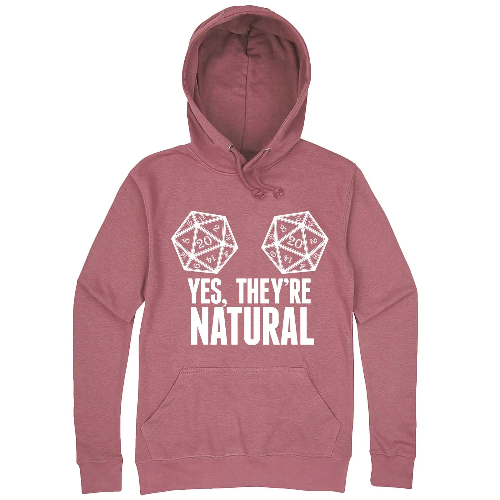 "Yes They're Natural" hoodie