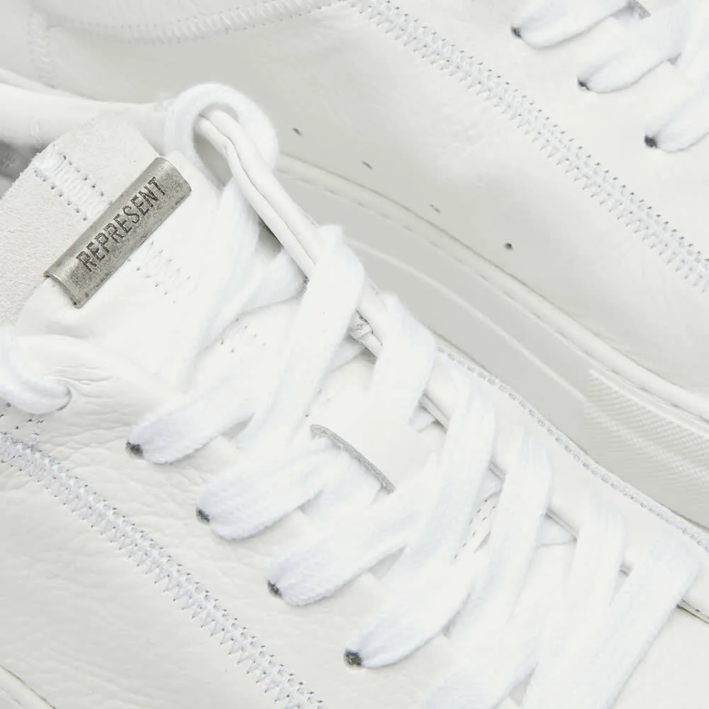 Represent Core Sneakers Flat White (Made In Portugal)