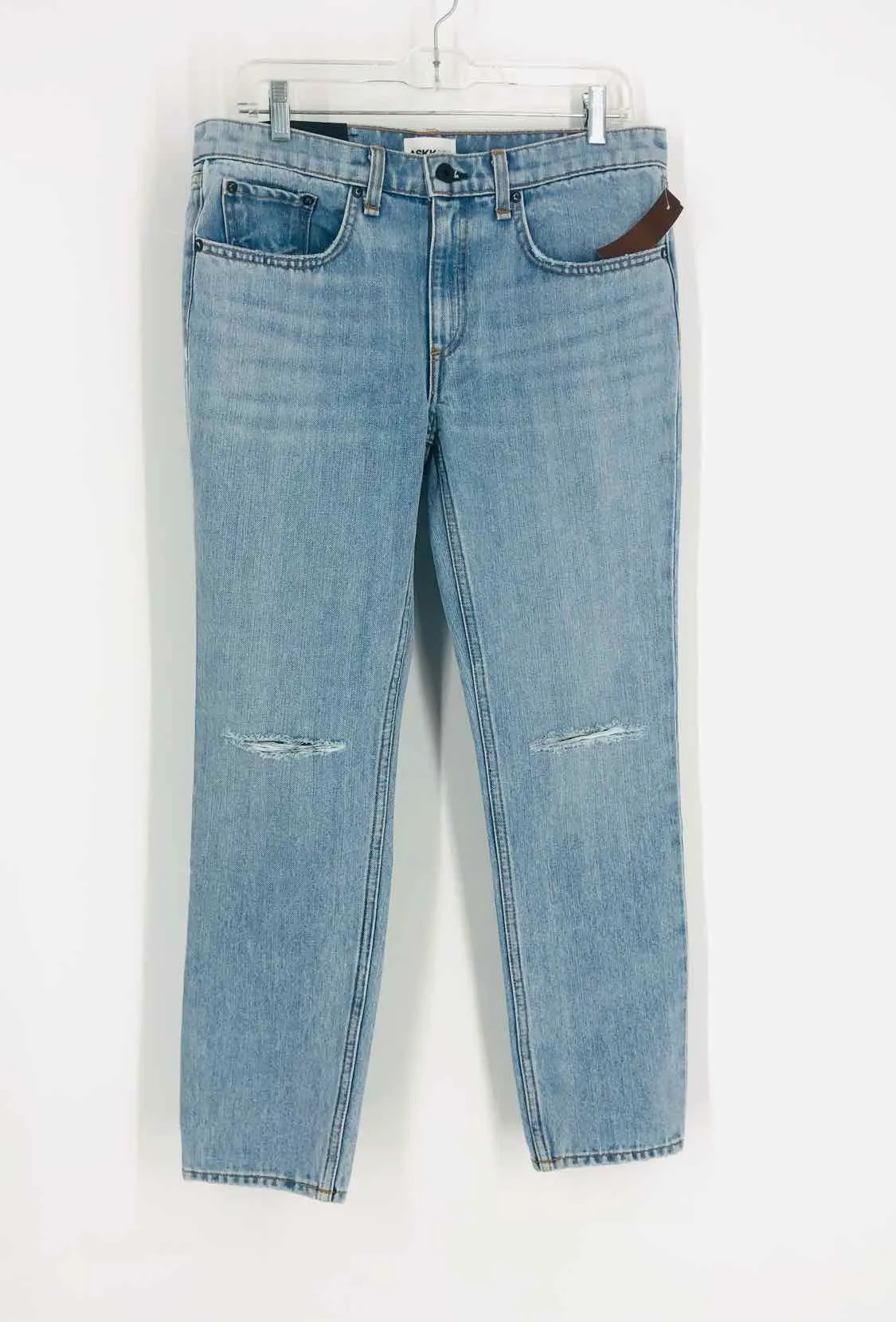 Size 26=2 Lt Blue Distressed Denim NEW Premium Denim Jeans