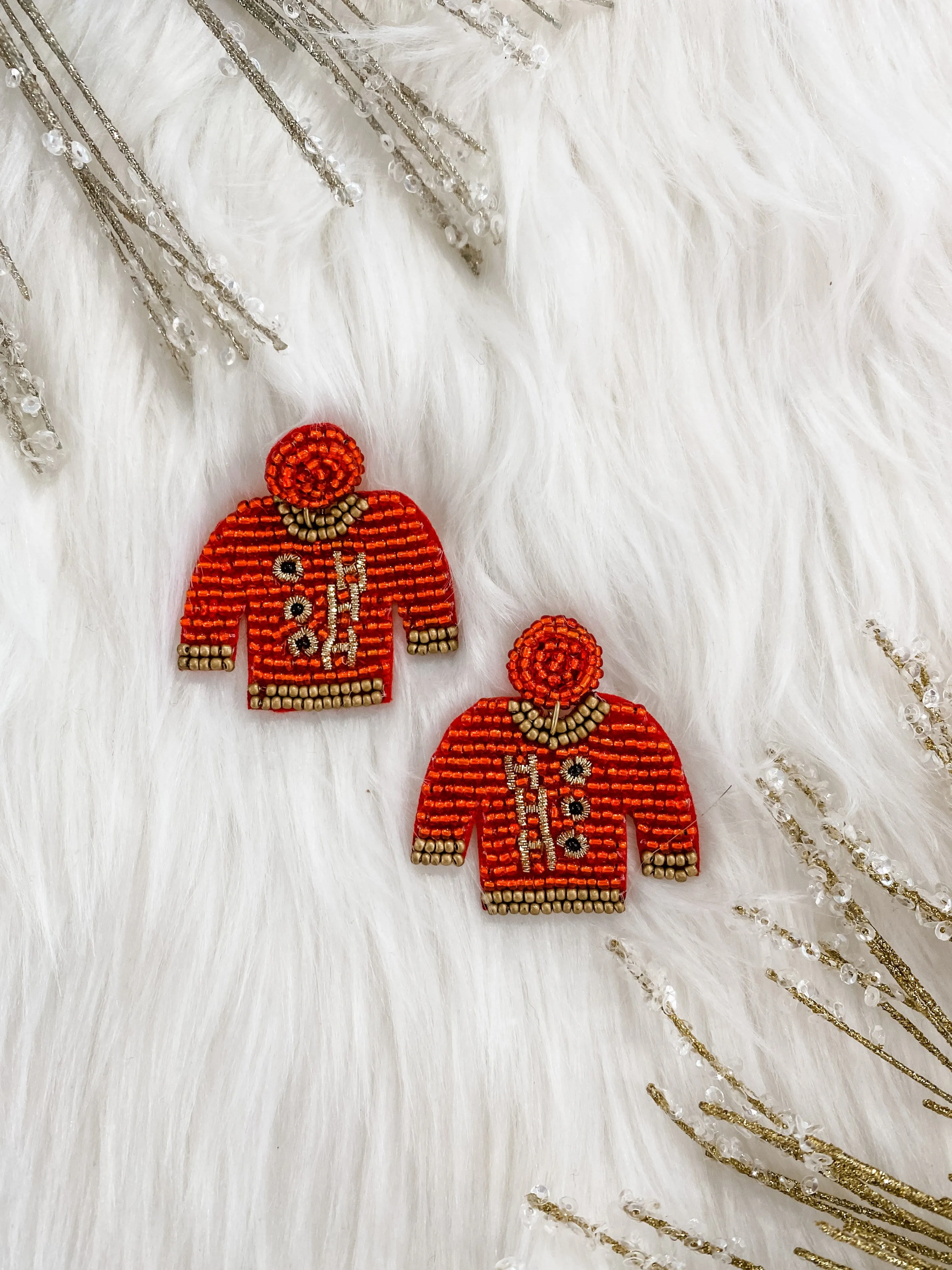 Tacky Sweater Earrings