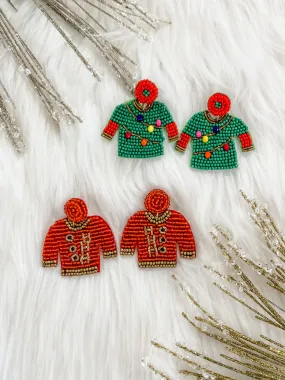 Tacky Sweater Earrings