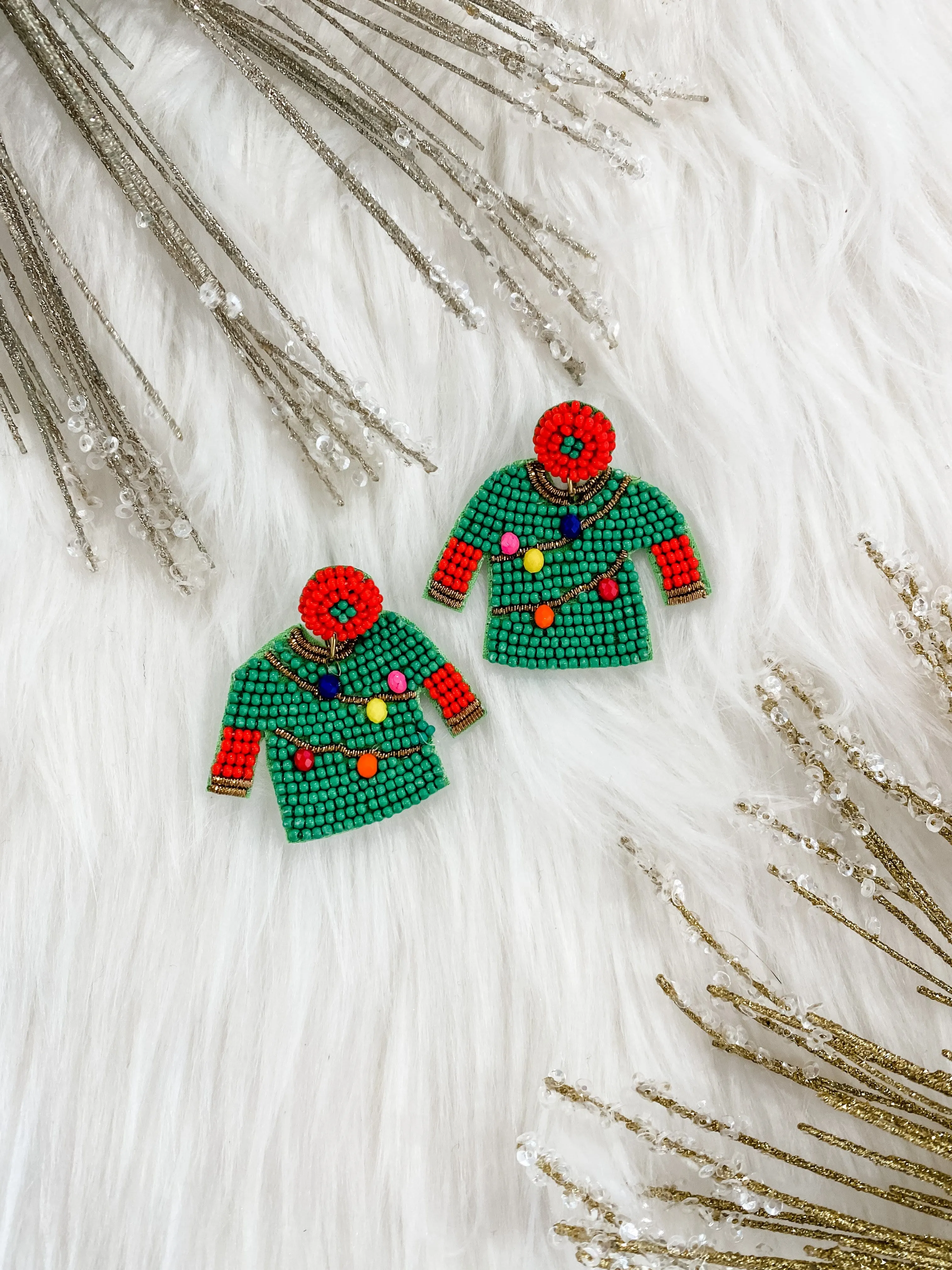 Tacky Sweater Earrings