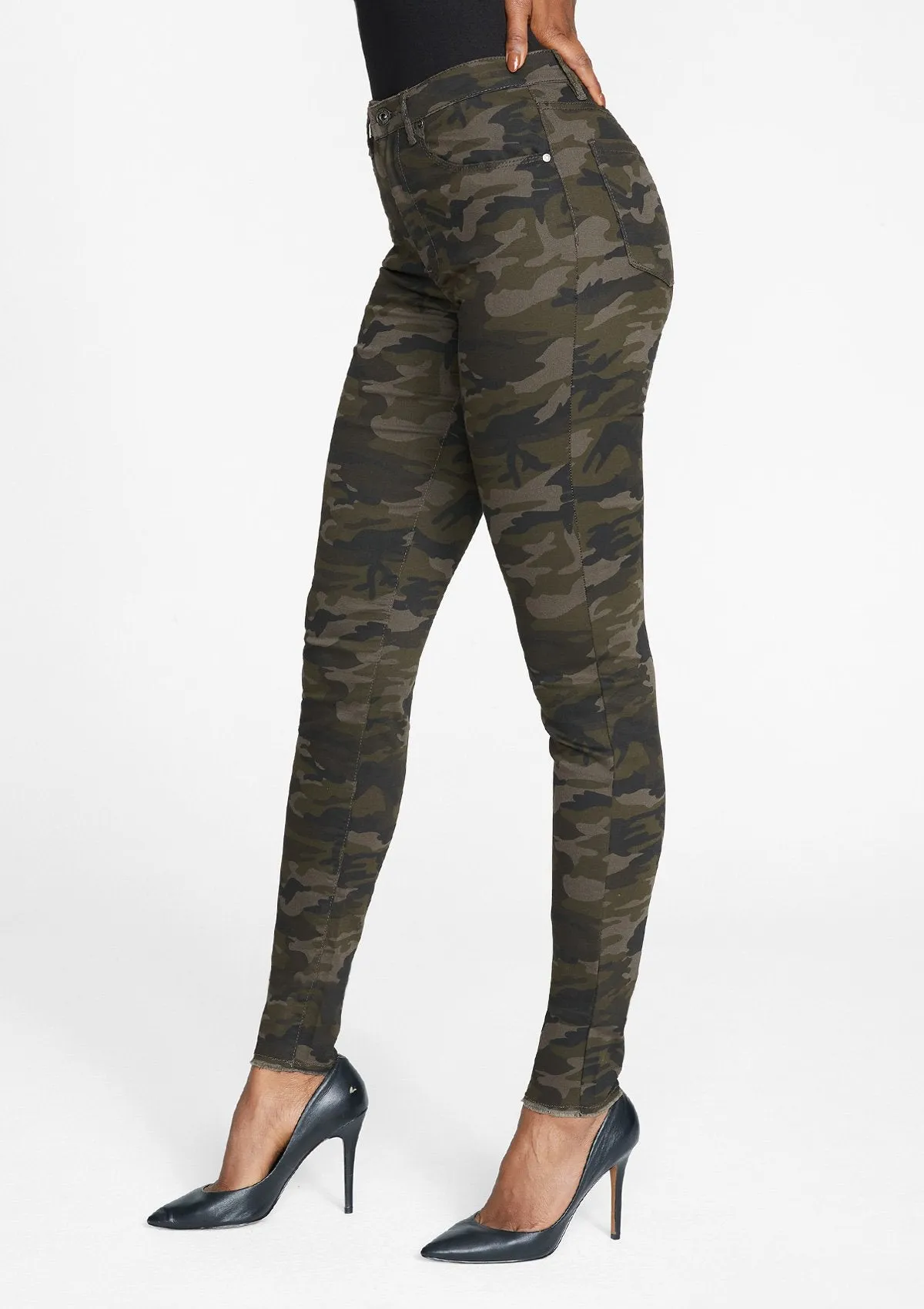 Tall Sienna Skinny Camo Jeans