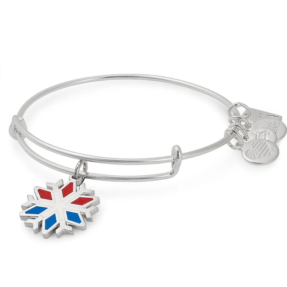 Team USA Snowflake Charm Bangle