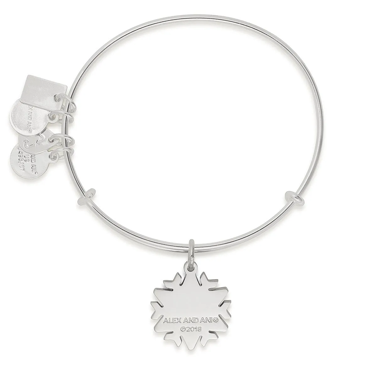 Team USA Snowflake Charm Bangle