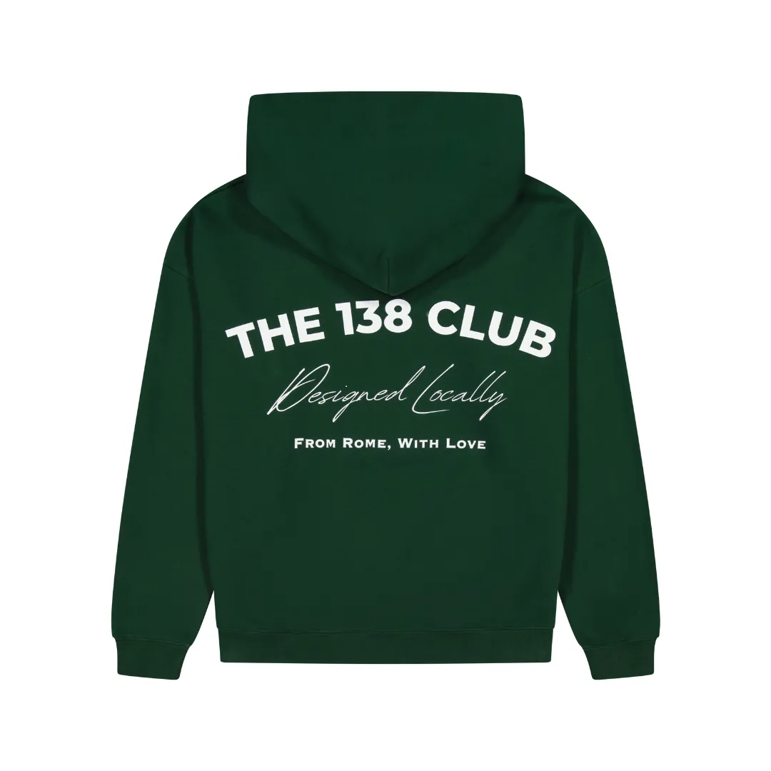 THE 138 CLUB HOODIE - FOREST