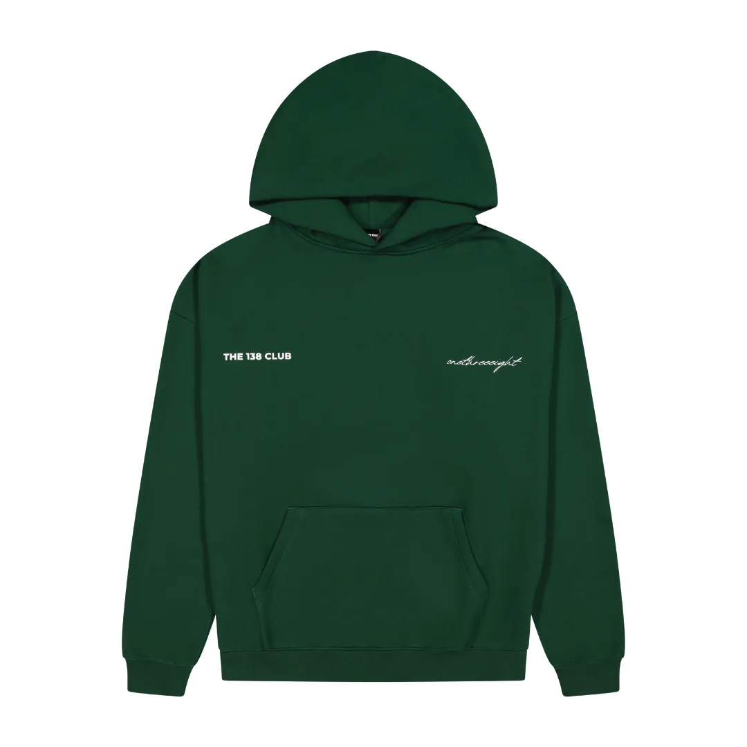 THE 138 CLUB HOODIE - FOREST