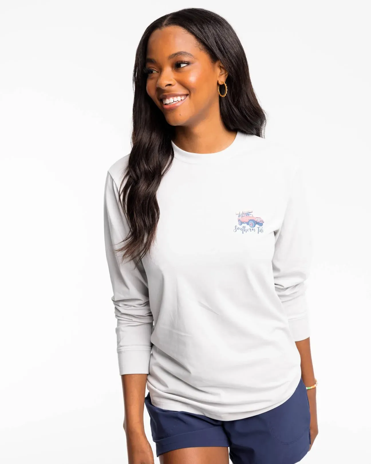 The Lake Awaits Women's Long Sleeve Tee