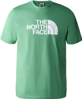 The North Face Easy NF0A2TX3N111 green glass men's short sleeve t-shirt