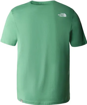 The North Face Easy NF0A2TX3N111 green glass men's short sleeve t-shirt