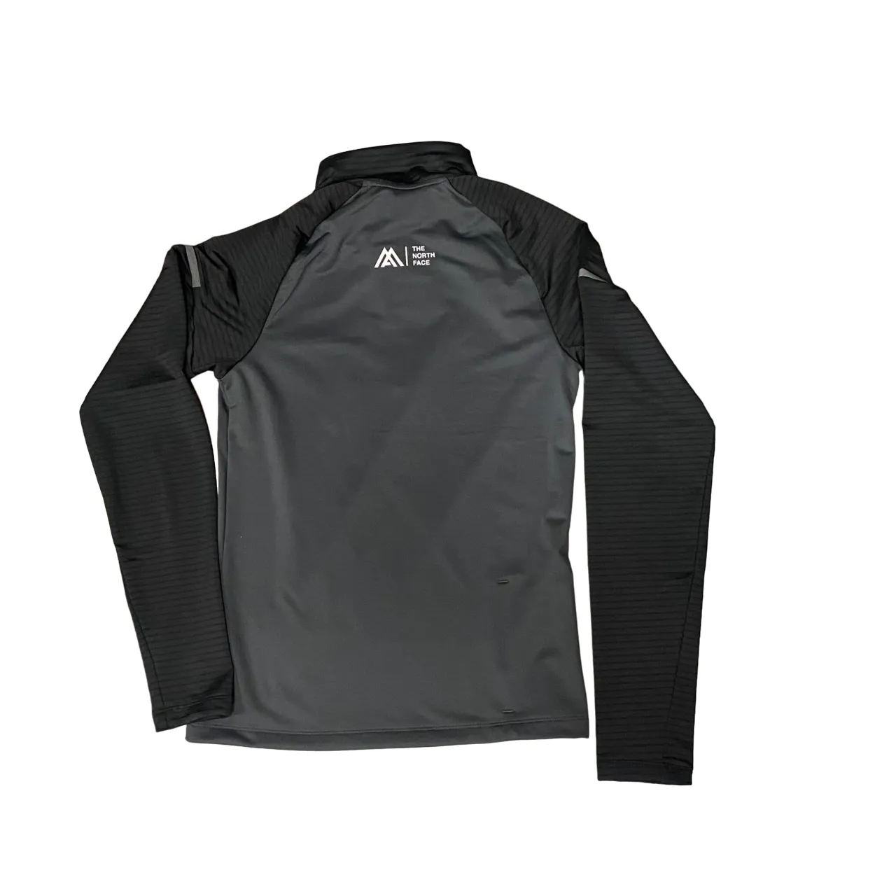 The North Face men's half zip sweatshirt in Lab Lite fleece NF0A7ZA5MN8 asphalt-black