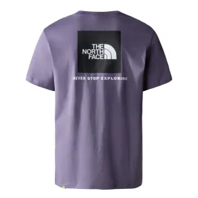 The North Face T-Shirt Red Box Viola Lunar Slate